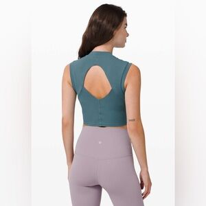 Lululemon Sweat Intention Tank in Desert Teal
